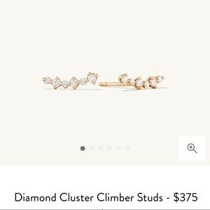 Mejuri Diamond Cluster Climbers